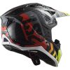 LS2 MX703 X-FORCE-06 CARBON-6K BARRIER off-road helma H-V-žlutá